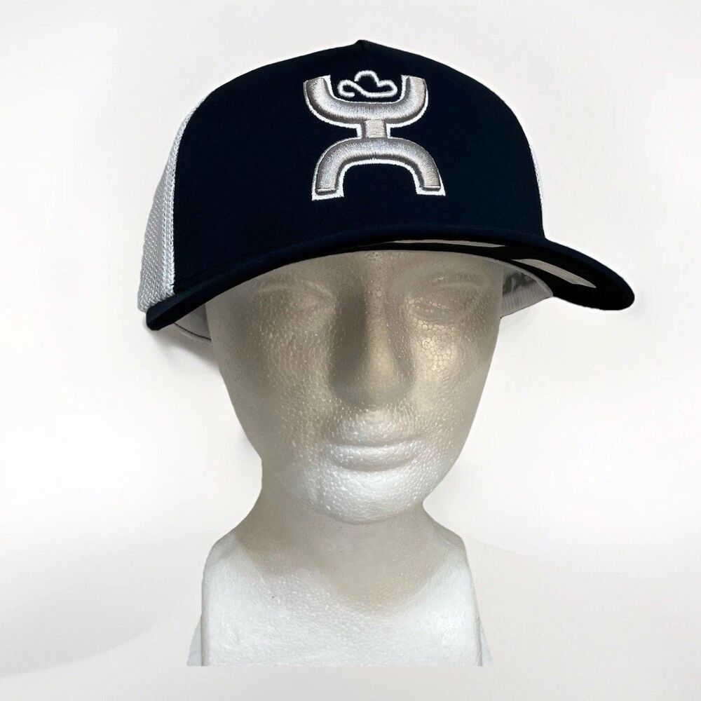 New Dallas Cowboys HOOey NFL Trucker Mesh Hat Cap Men Large / XL Flex Fit NWT